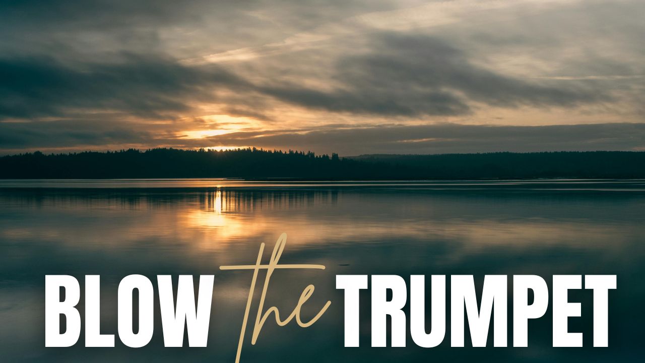 blow the trumpet thumb